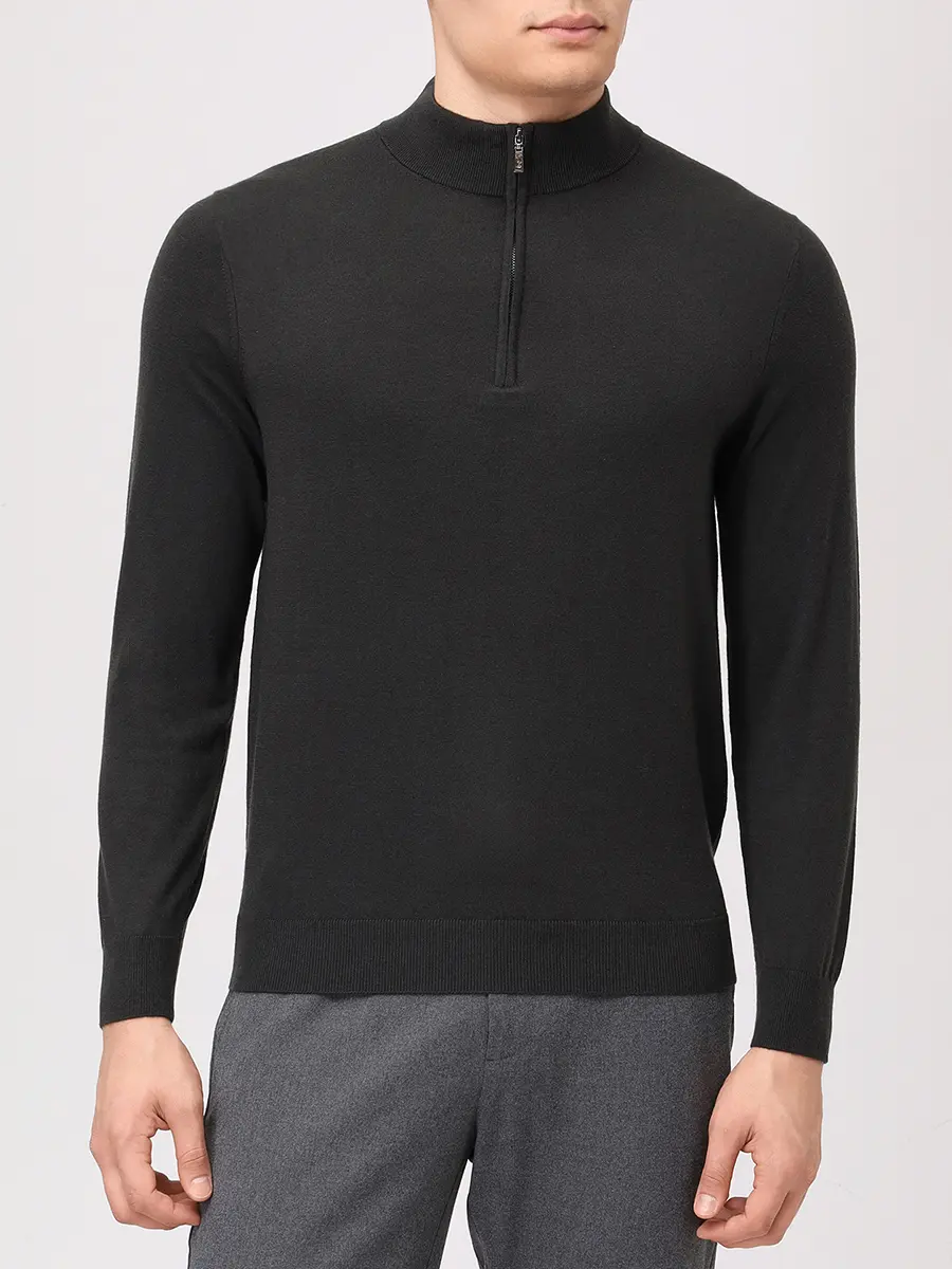 Джемпер из шерсти и тенселя