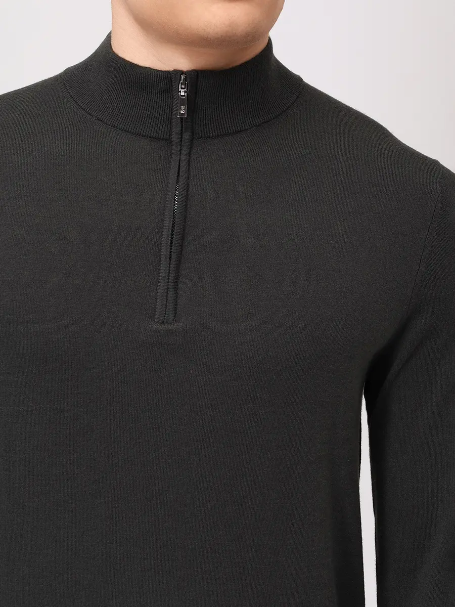 Джемпер из шерсти и тенселя