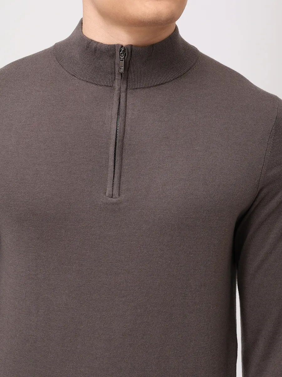 Джемпер из шерсти и тенселя