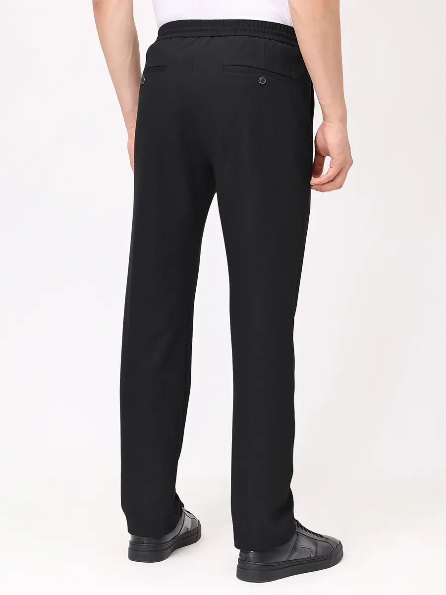 Брюки однотонные