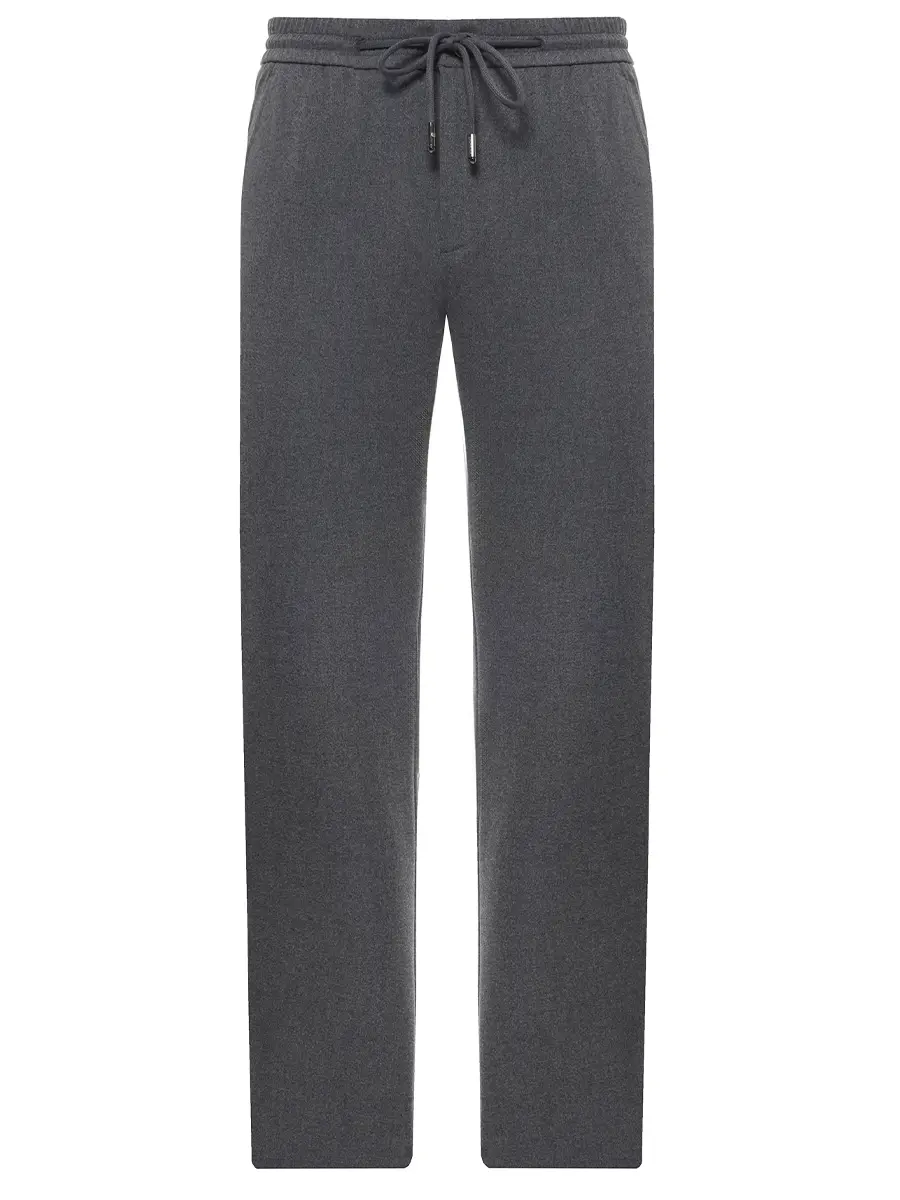 Брюки однотонные