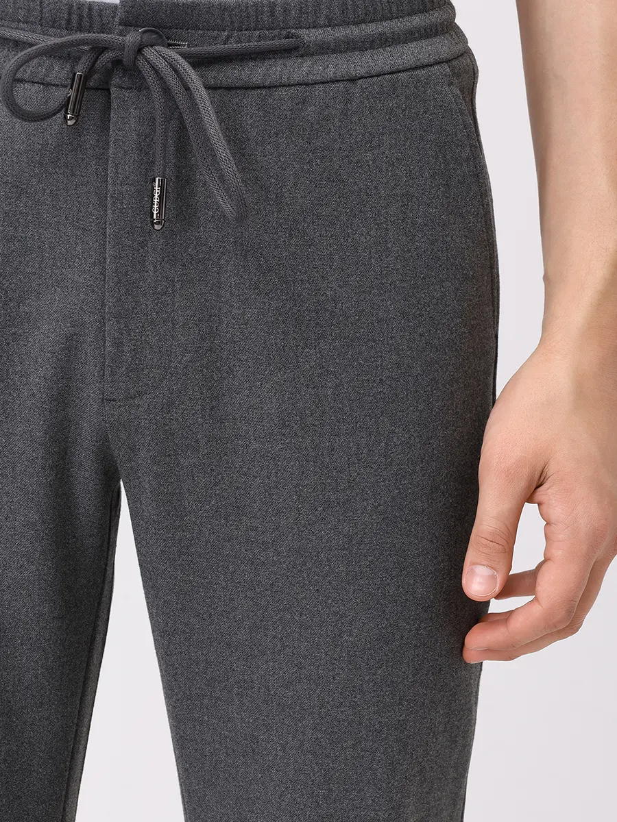 Брюки однотонные