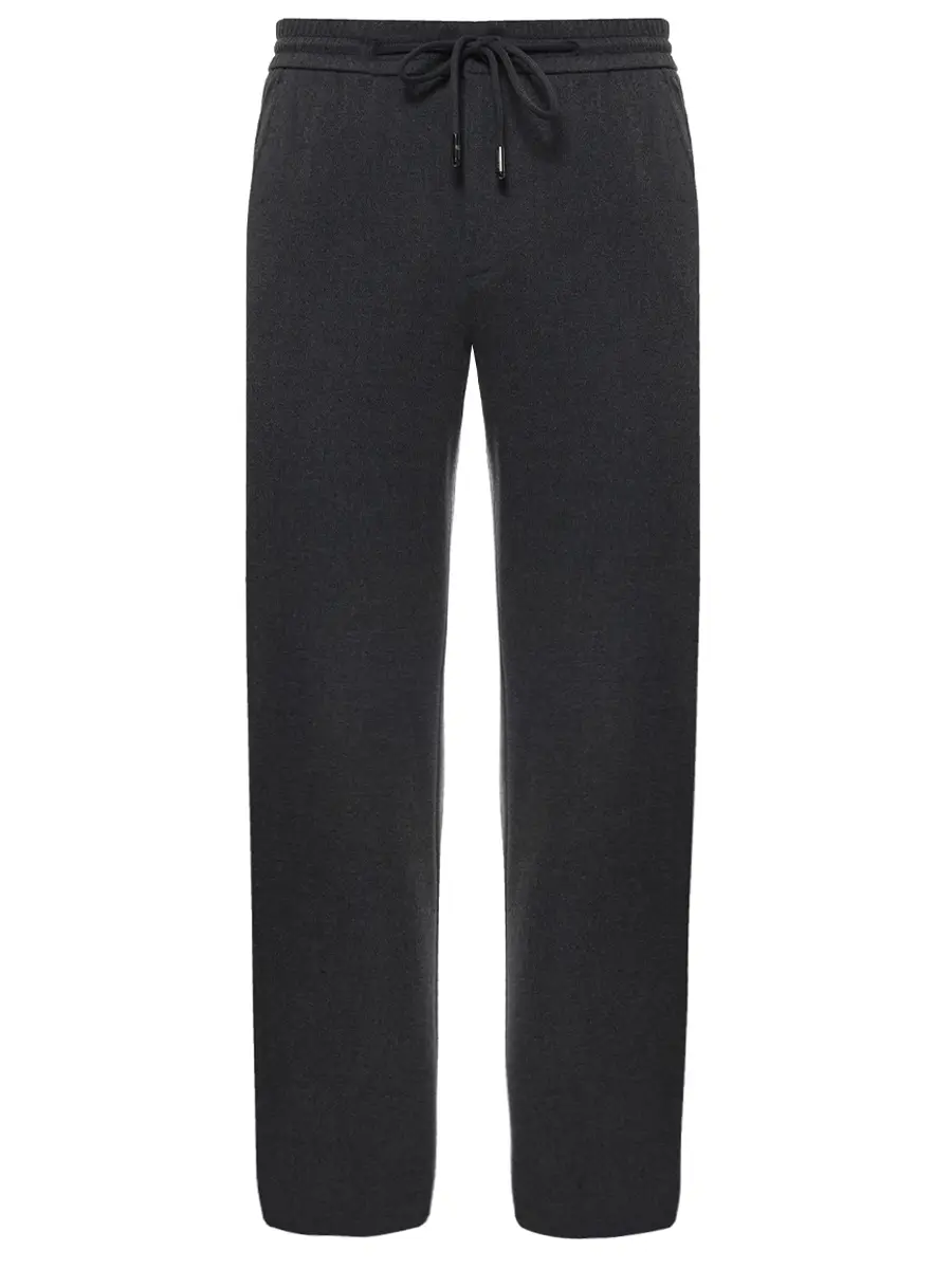 Брюки однотонные