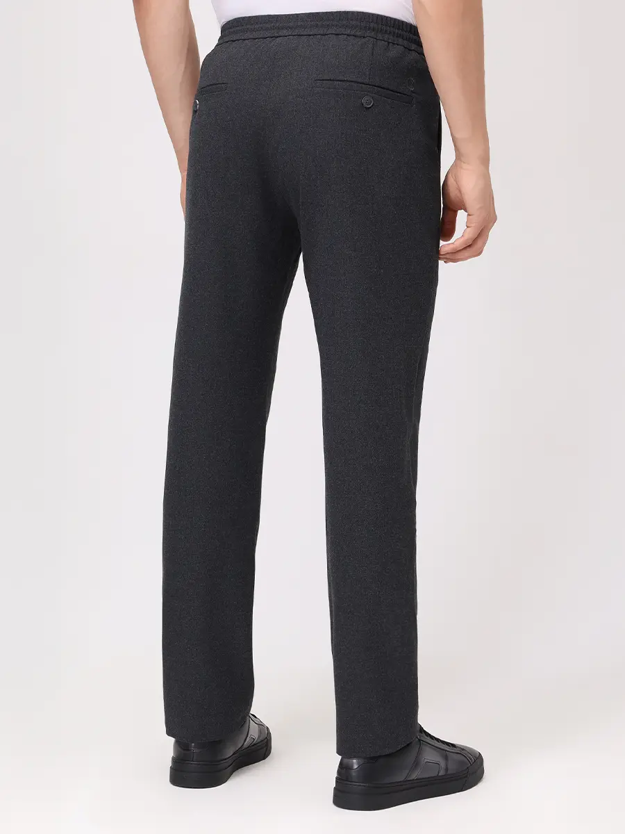 Брюки однотонные