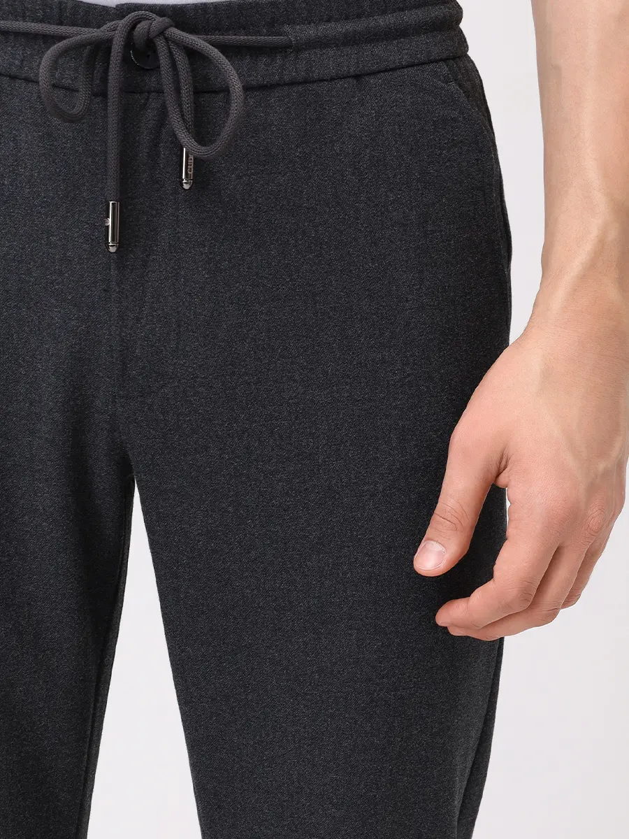 Брюки однотонные