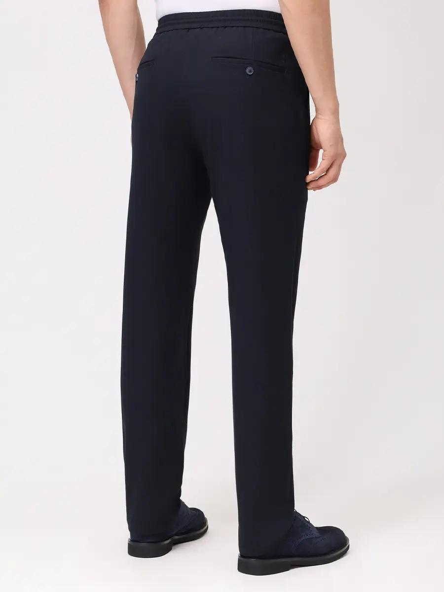 Брюки однотонные