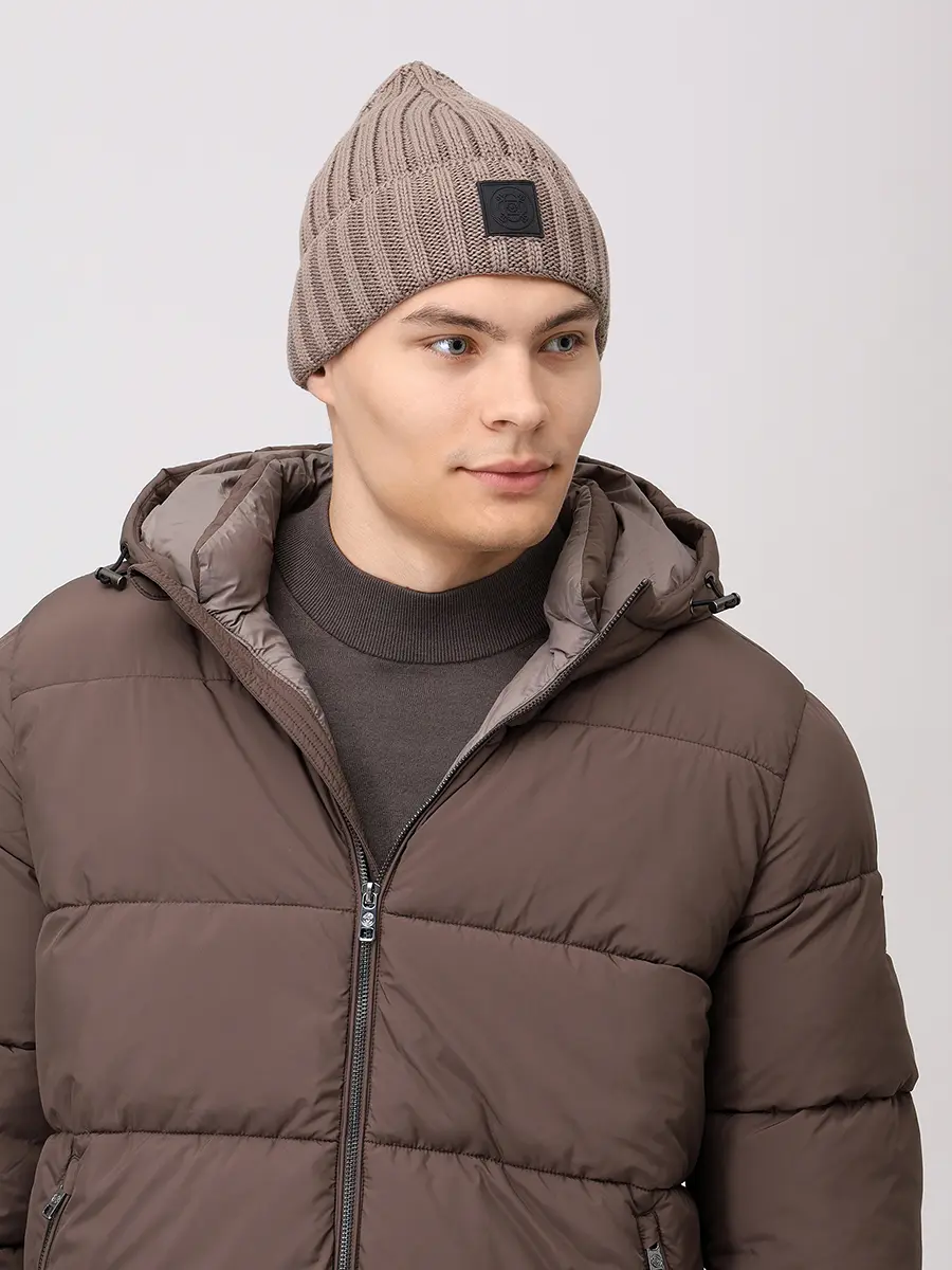 Шапка из хлопка и модала