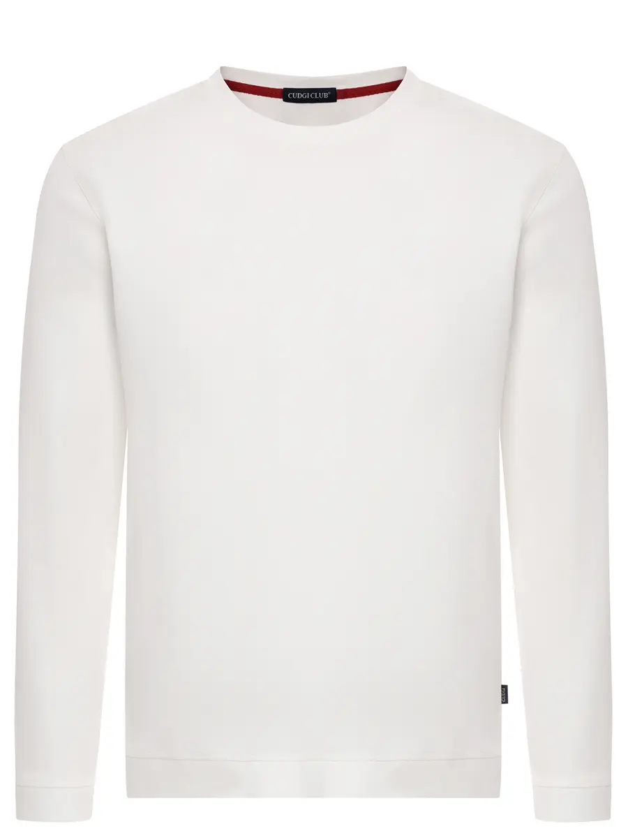 Лонгслив из хлопка и вискозы