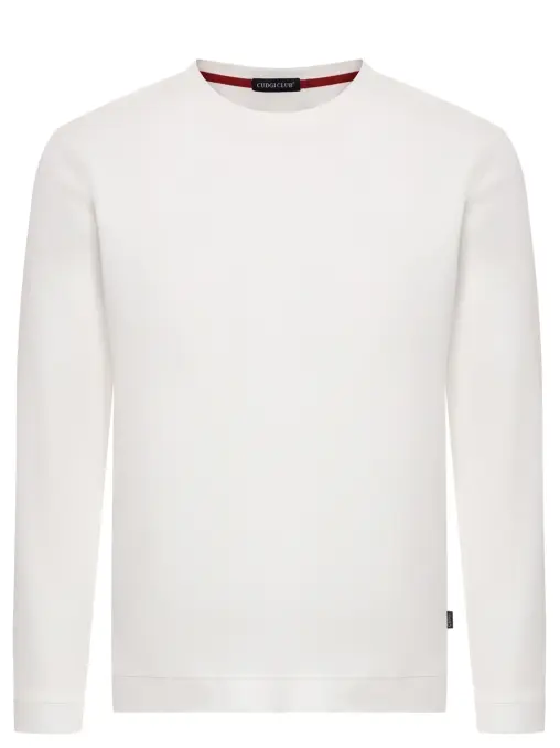 Лонгслив из хлопка и вискозы CUDGI
