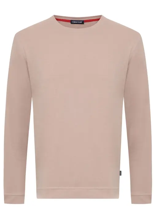 Лонгслив из хлопка и вискозы CUDGI