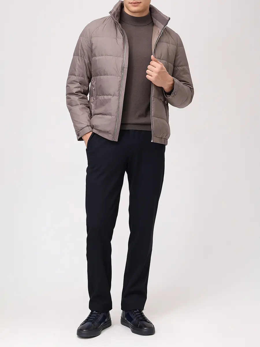 Пуховик стеганый