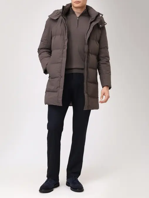 Пуховик стеганый CUDGI