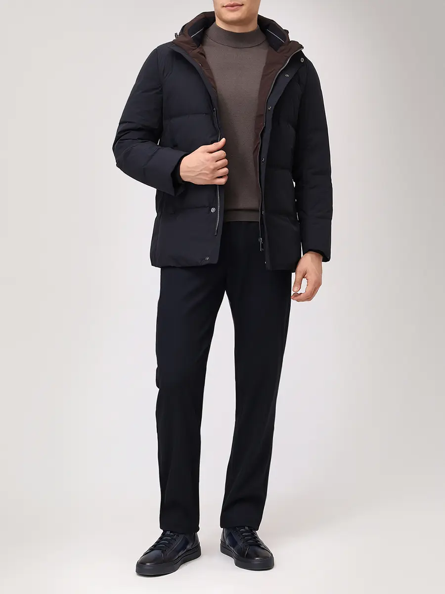 Пуховик стеганый