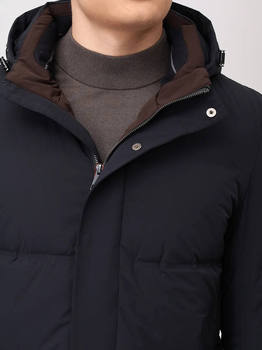 Пуховик стеганый