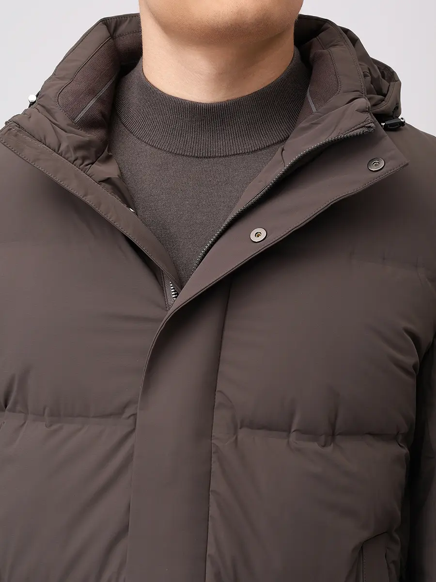 Пуховик стеганый