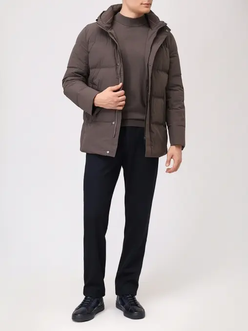 Пуховик стеганый CUDGI