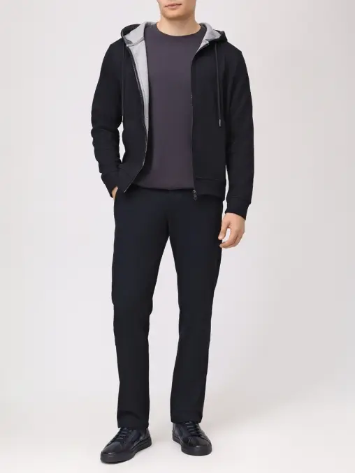 Олимпийка из шерсти и вискозы CUDGI