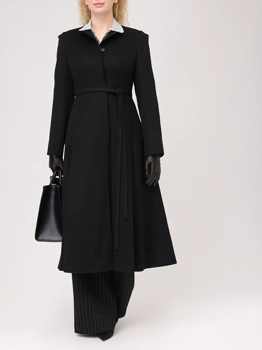 Пальто шерстяное