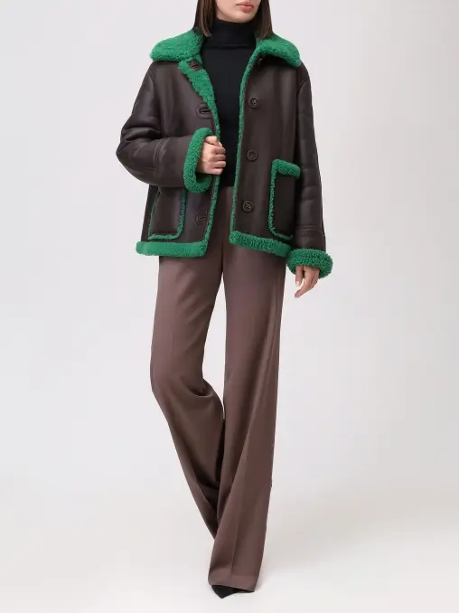 Дубленка GROWNIE из овчины JULIAKISELEVA