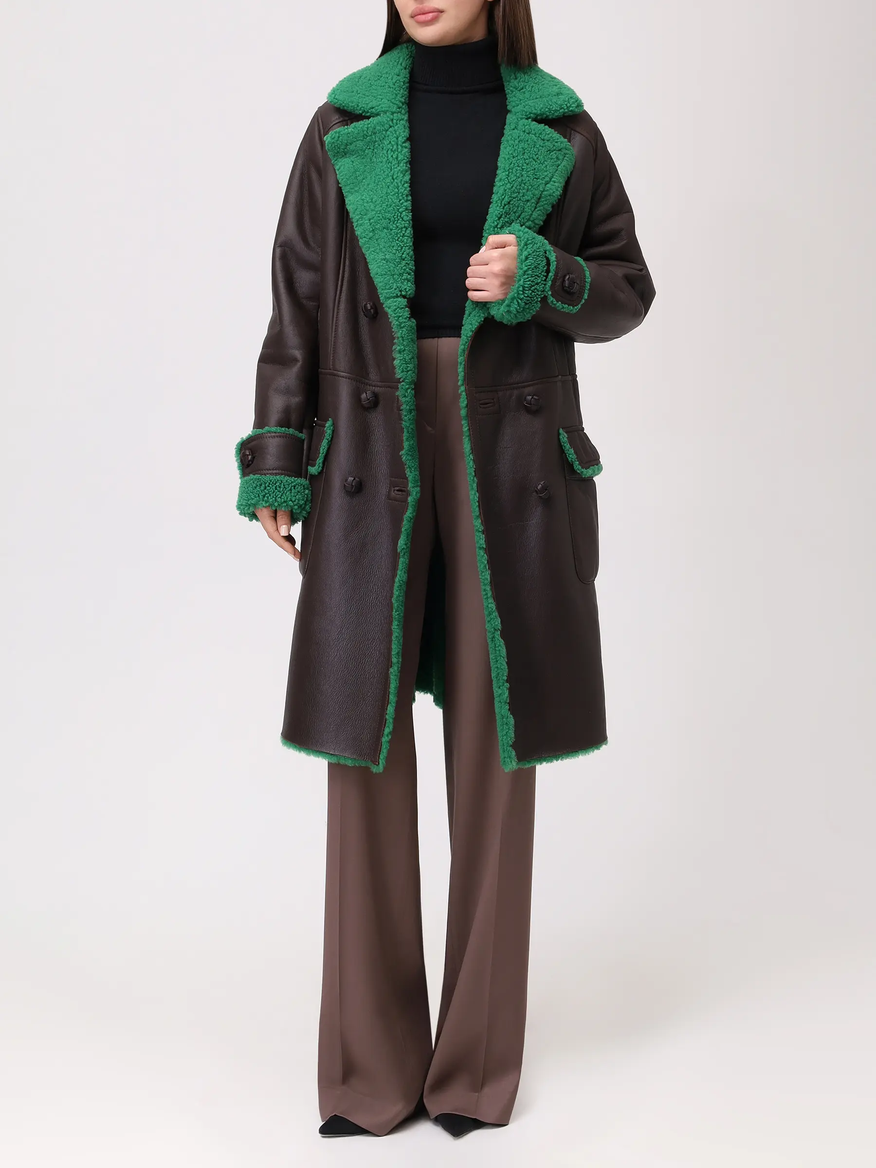 Дубленка GROWN из овчины