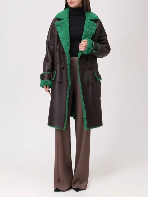 Дубленка GROWN из овчины JULIAKISELEVA