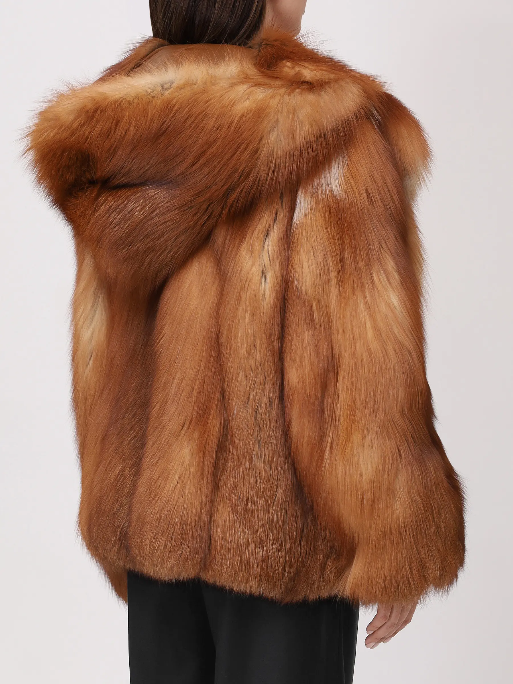 Шуба MARS из меха лисы