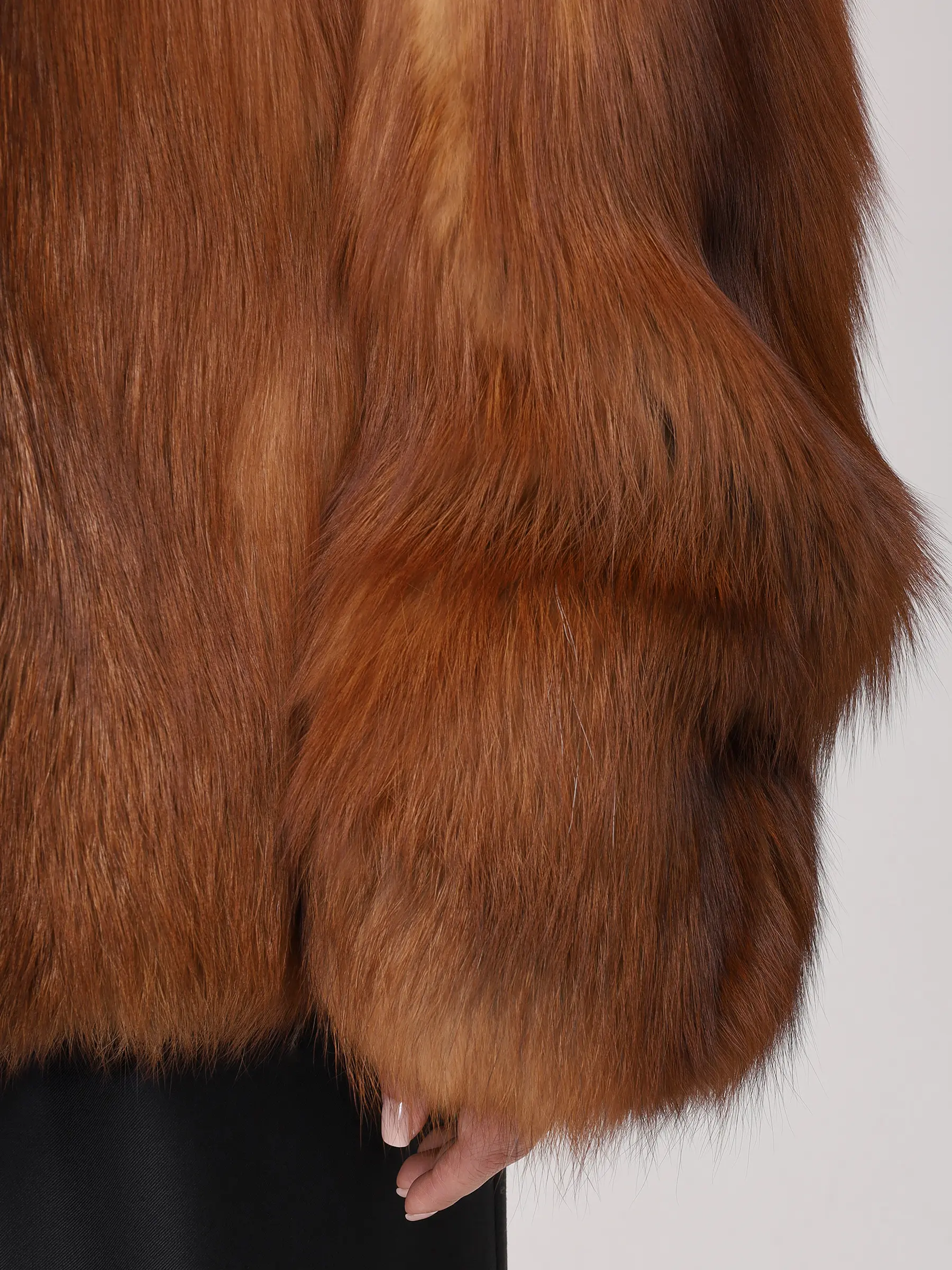 Шуба MARS из меха лисы