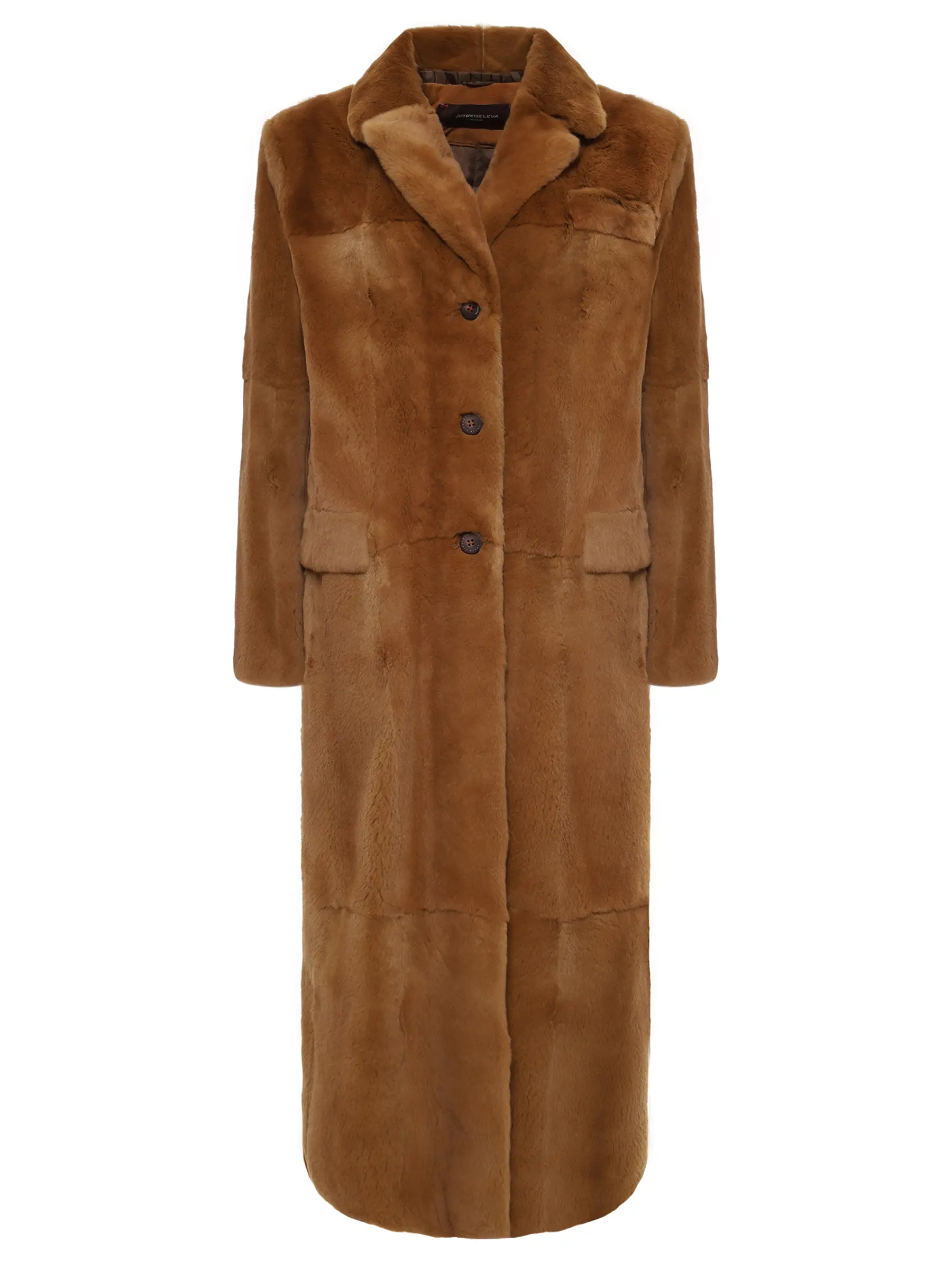 Пальто BOREA из меха ласки