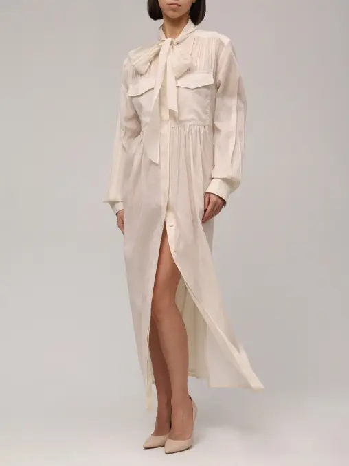 Платье хлопковое ALBERTA FERRETTI