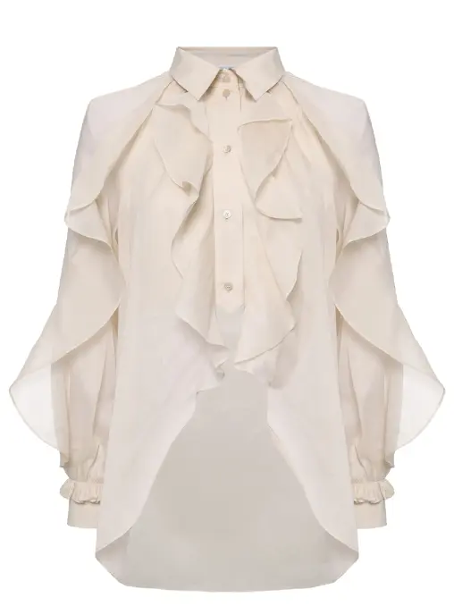 Блуза хлопковая ALBERTA FERRETTI