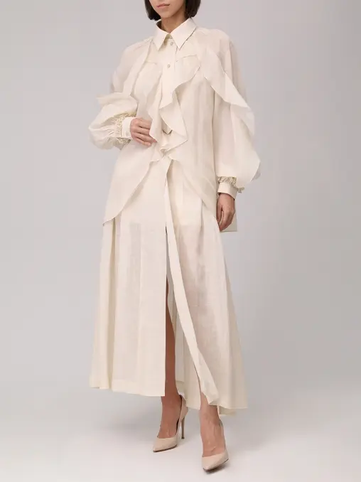 Блуза хлопковая ALBERTA FERRETTI