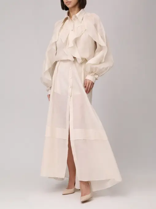 Юбка хлопковая ALBERTA FERRETTI