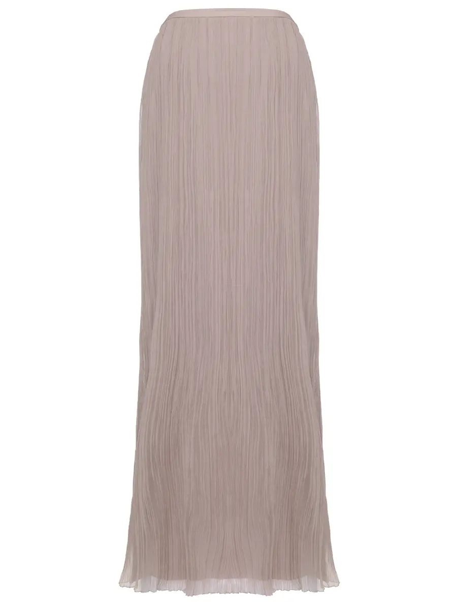 Юбка шелковая