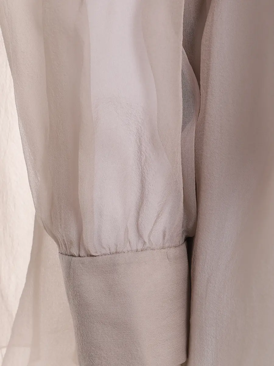 Блуза шелковая