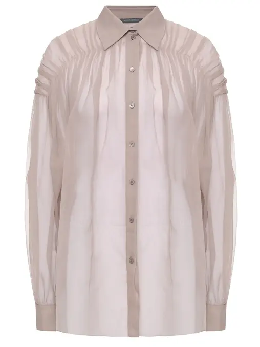 Блуза шелковая ALBERTA FERRETTI