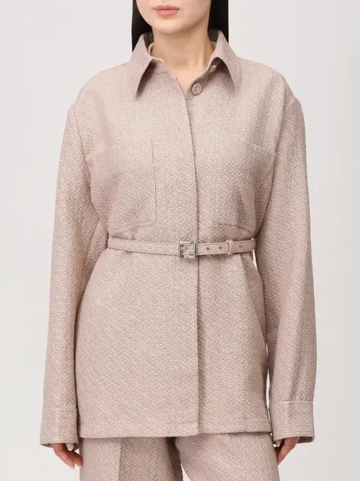 Рубашка шерстяная FENDI