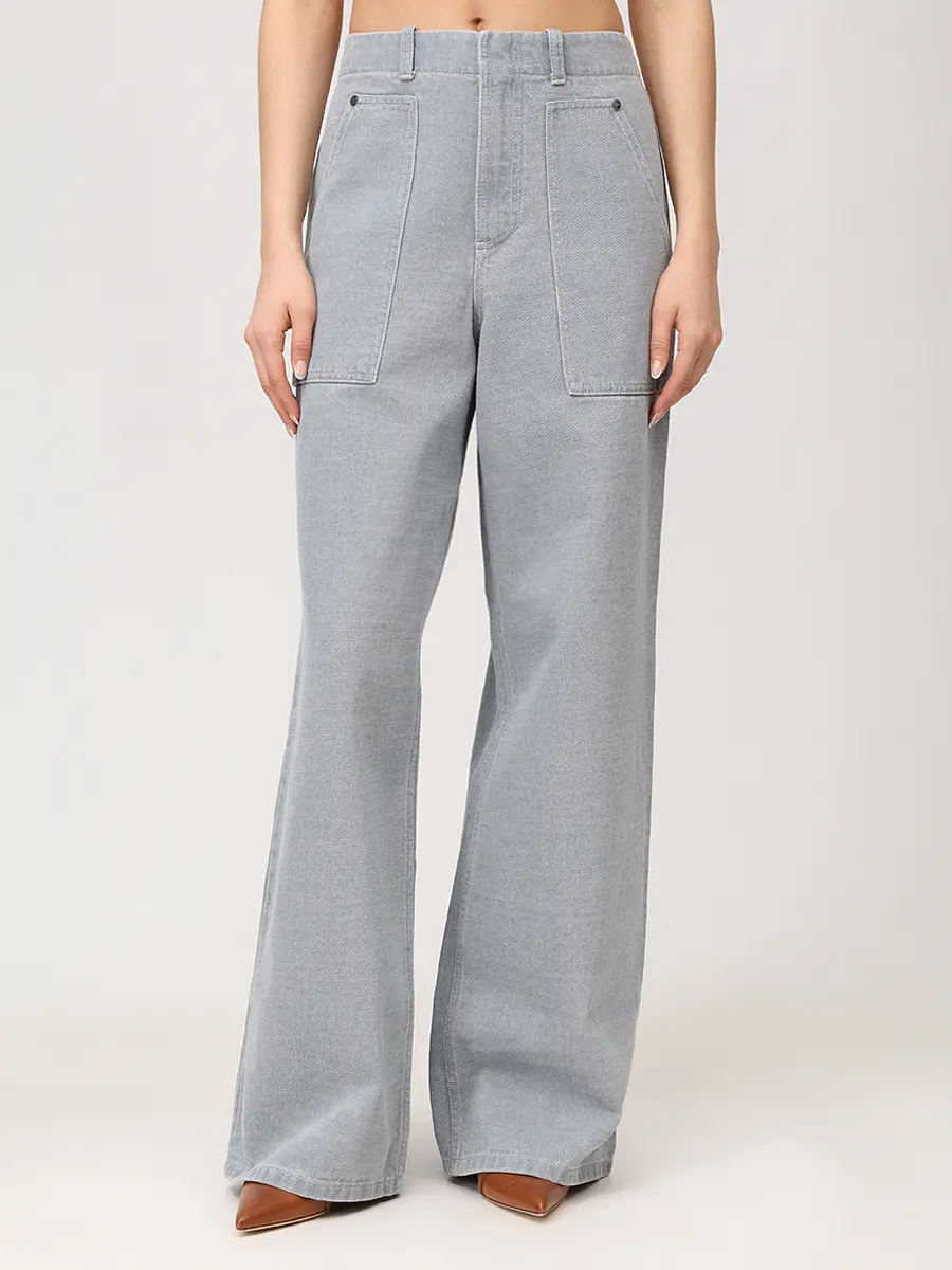 Джинсы хлопковые