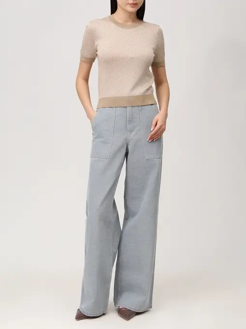 Джинсы хлопковые FENDI