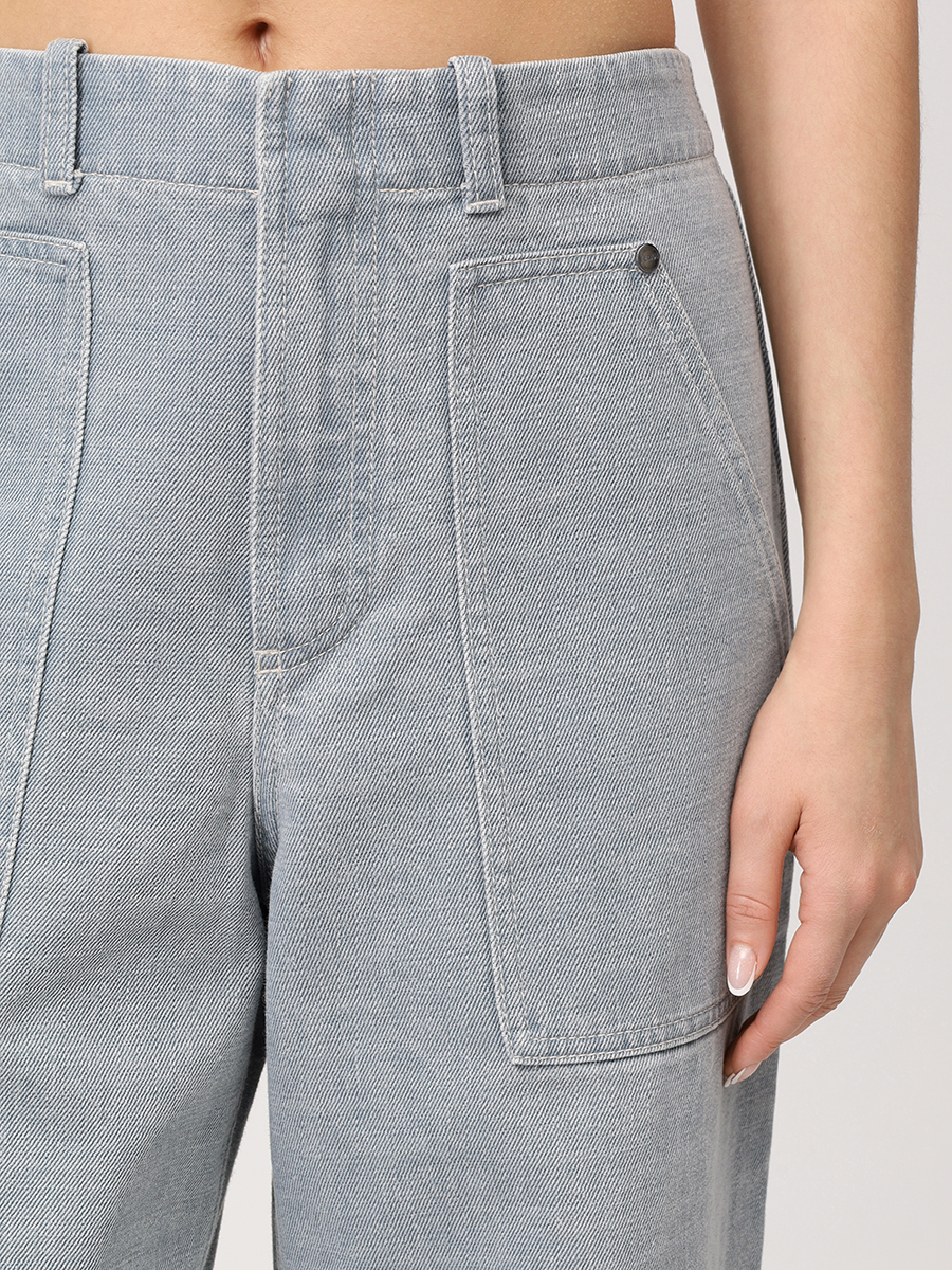 Джинсы хлопковые