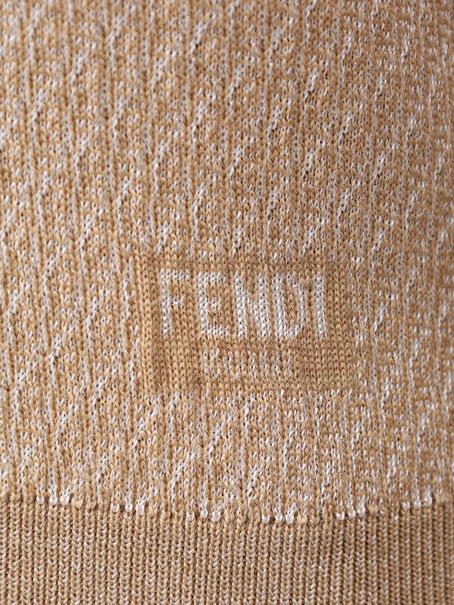 Поло из шерсти и шелка