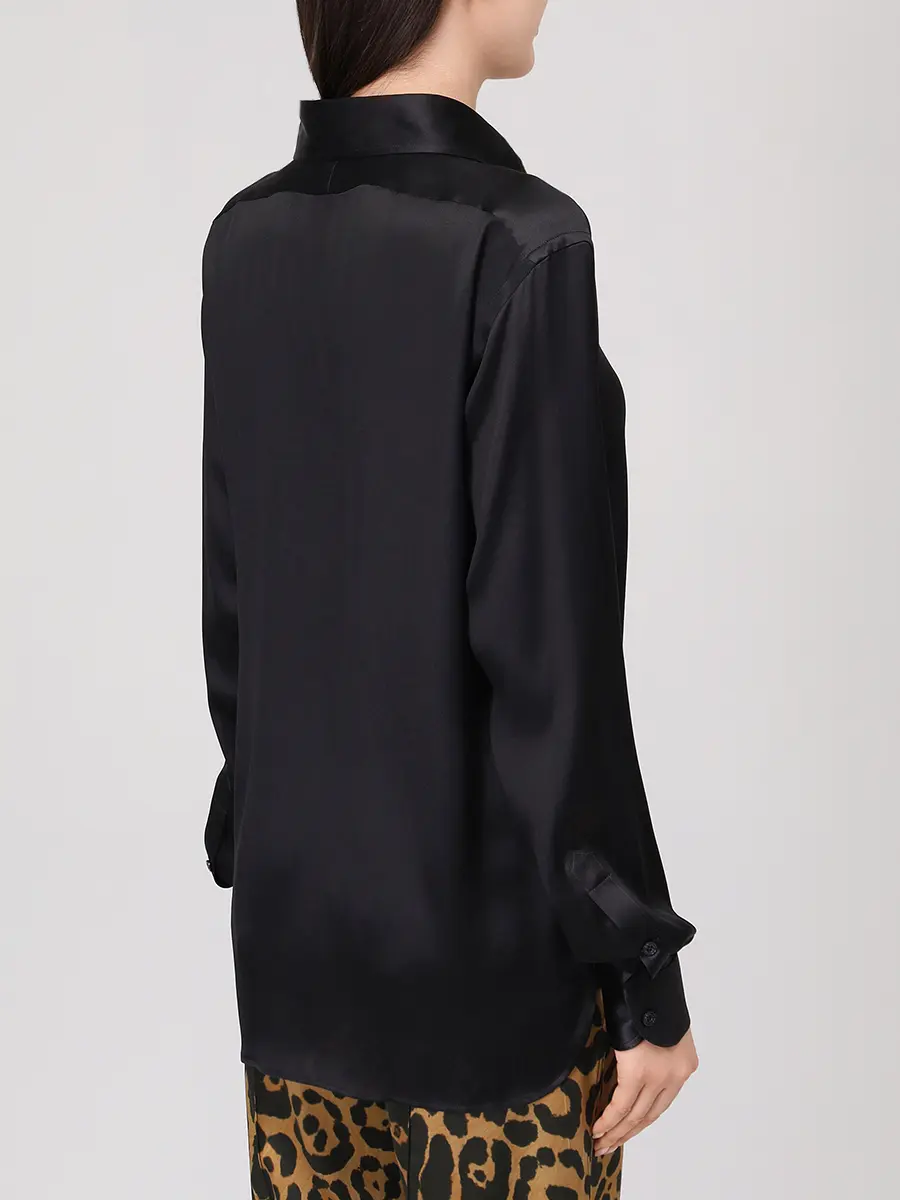 Блуза шелковая