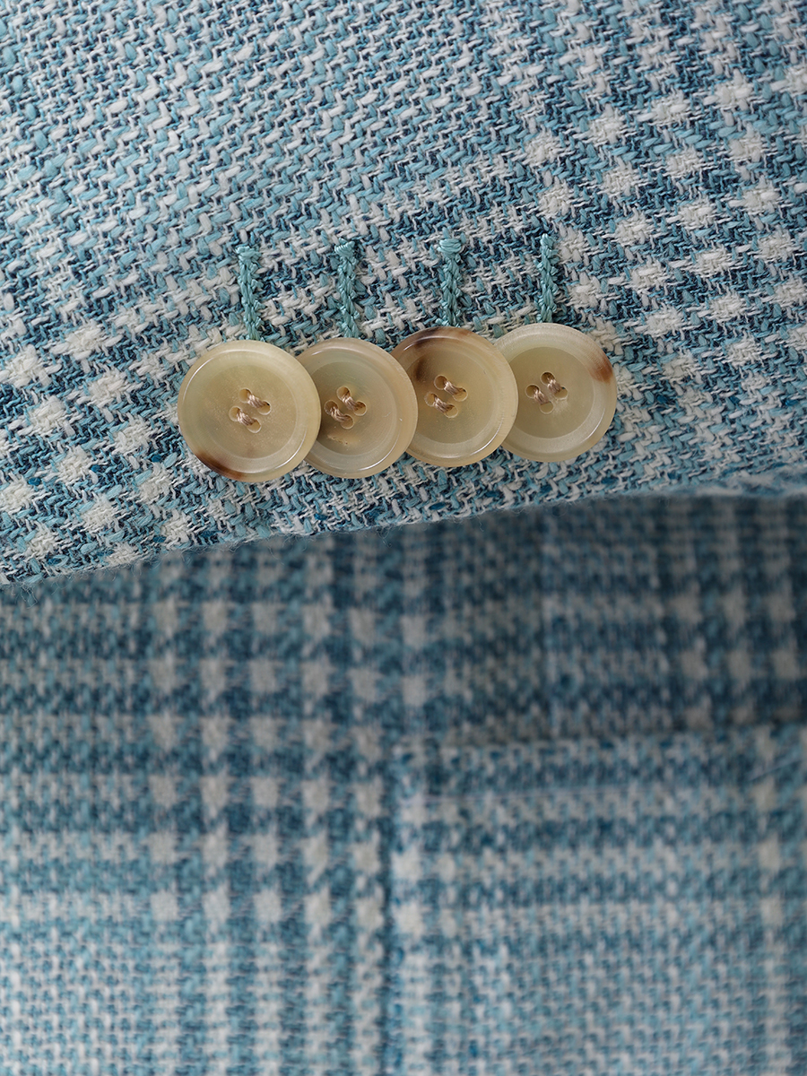 Пиджак из шерсти и шелка