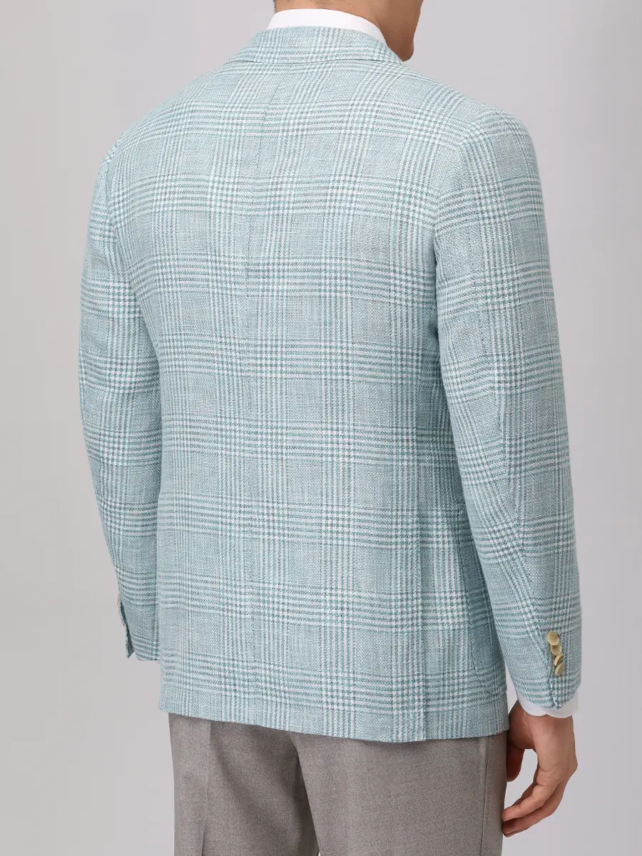 Пиджак из шерсти и шелка