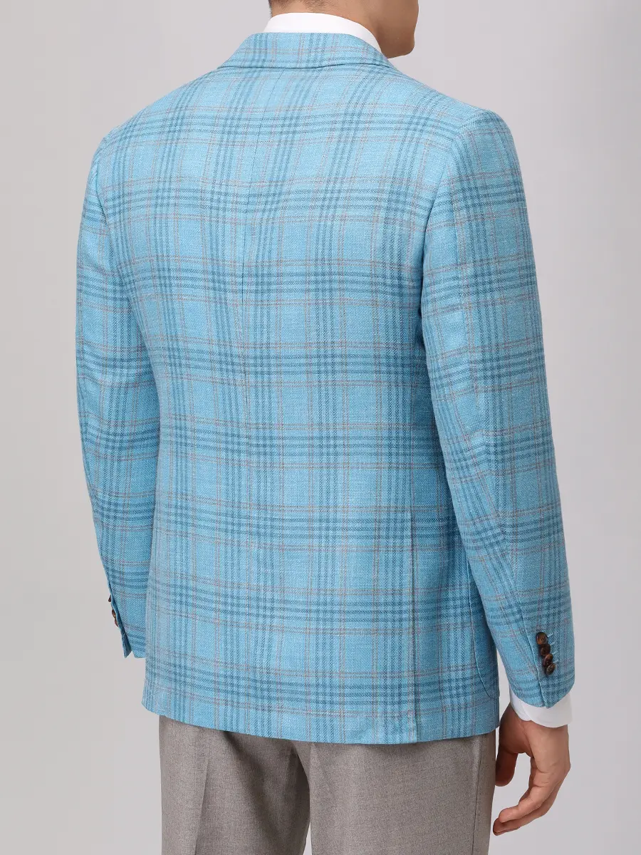 Пиджак из шерсти и шелка