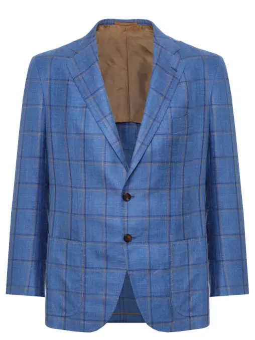 Пиджак из кашемира и шелка CESARE ATTOLINI