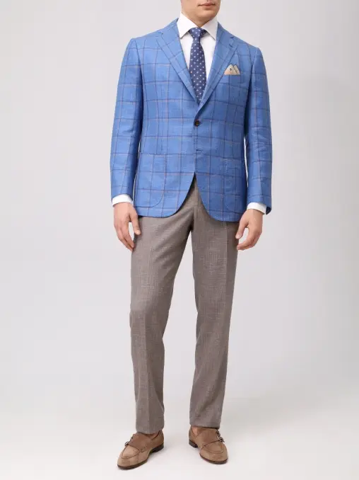 Пиджак из кашемира и шелка CESARE ATTOLINI