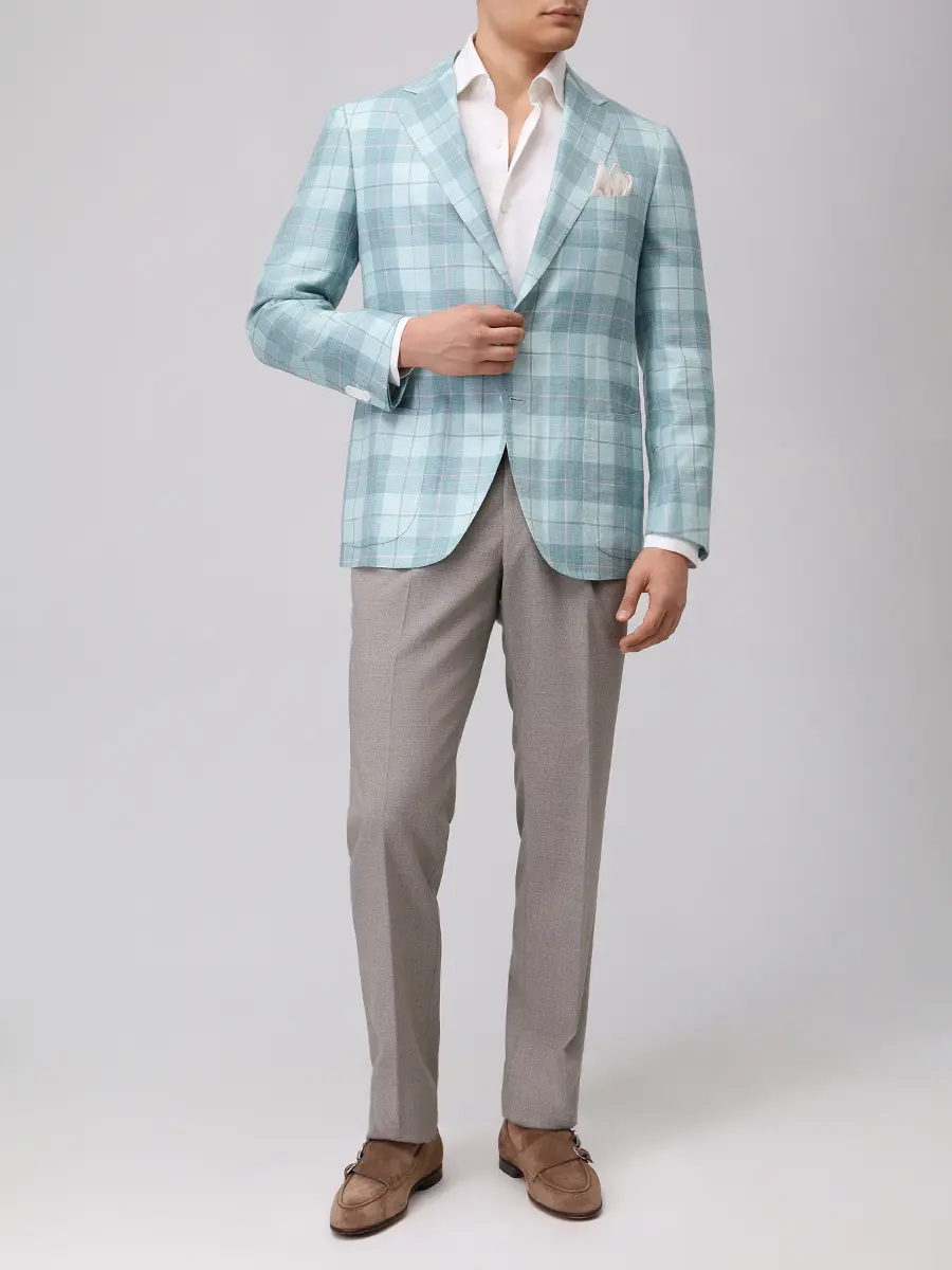 Пиджак из кашемира и шелка