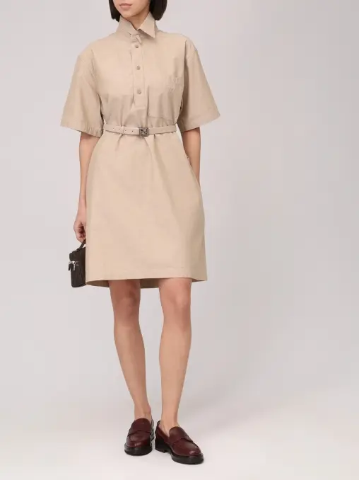 Платье хлопковое FENDI