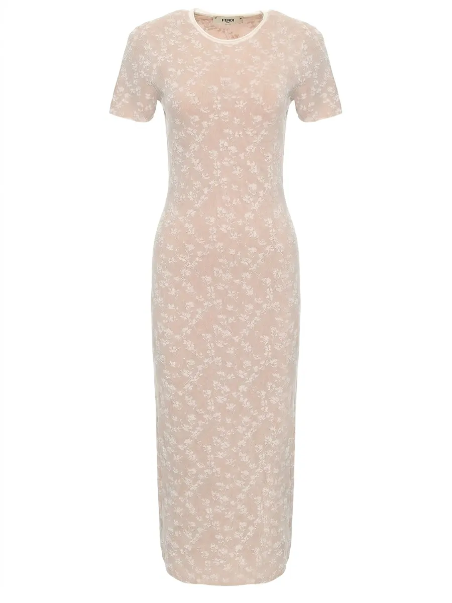 Платье трикотажное