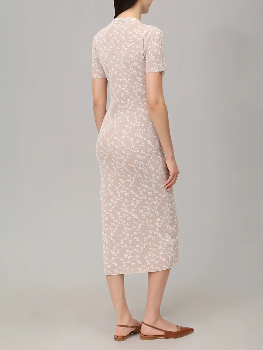 Платье трикотажное